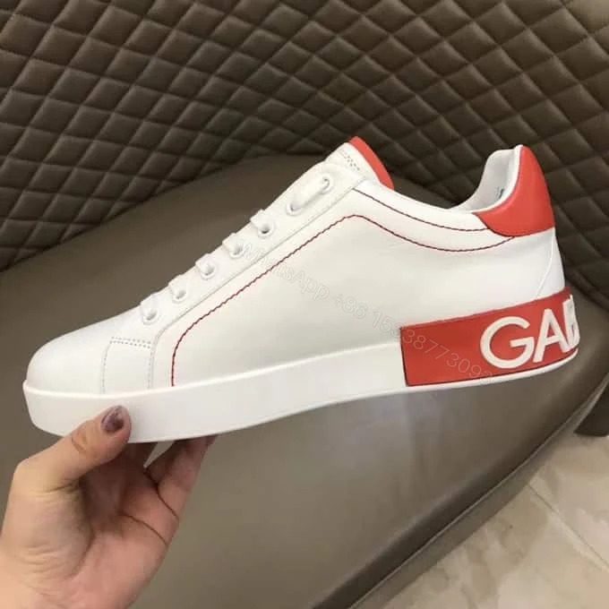 View 6 of DOLCE & GABBANA CALFSKIN NAPPA PORTOFINO SNEAKERS – DG14