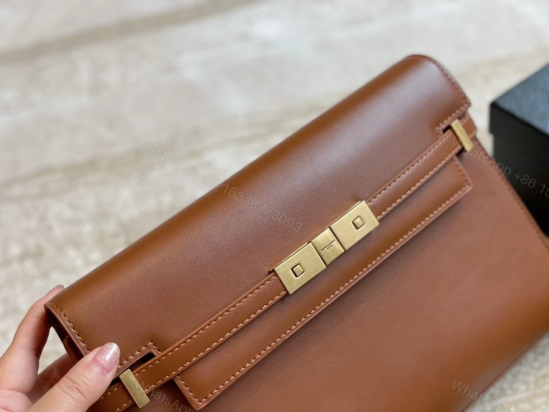 View 4 of Saint Laurent Manhattan Shoulder Bag
