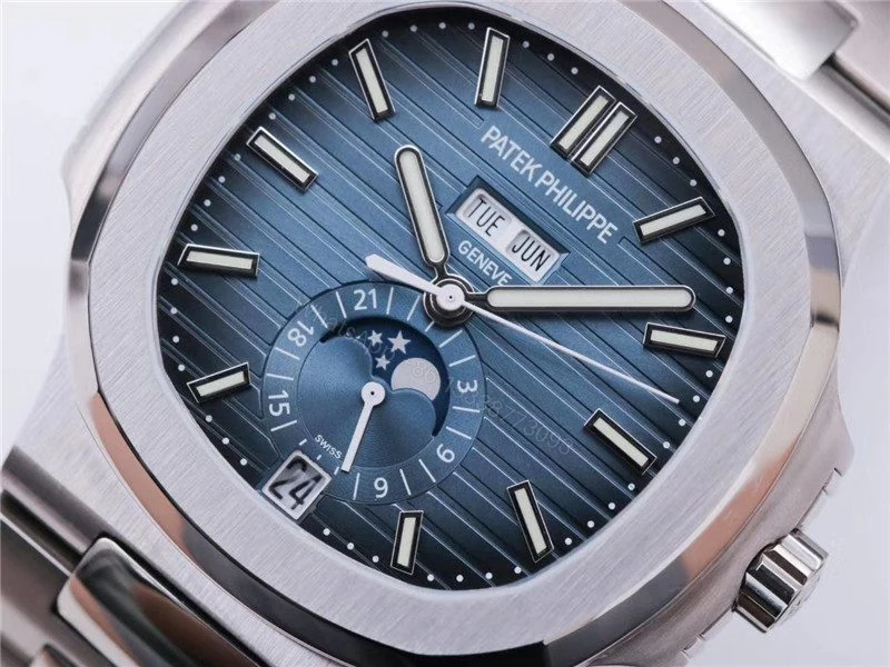 View 17 of Replica Patek Philippe 5726 Blue Calendar Watch