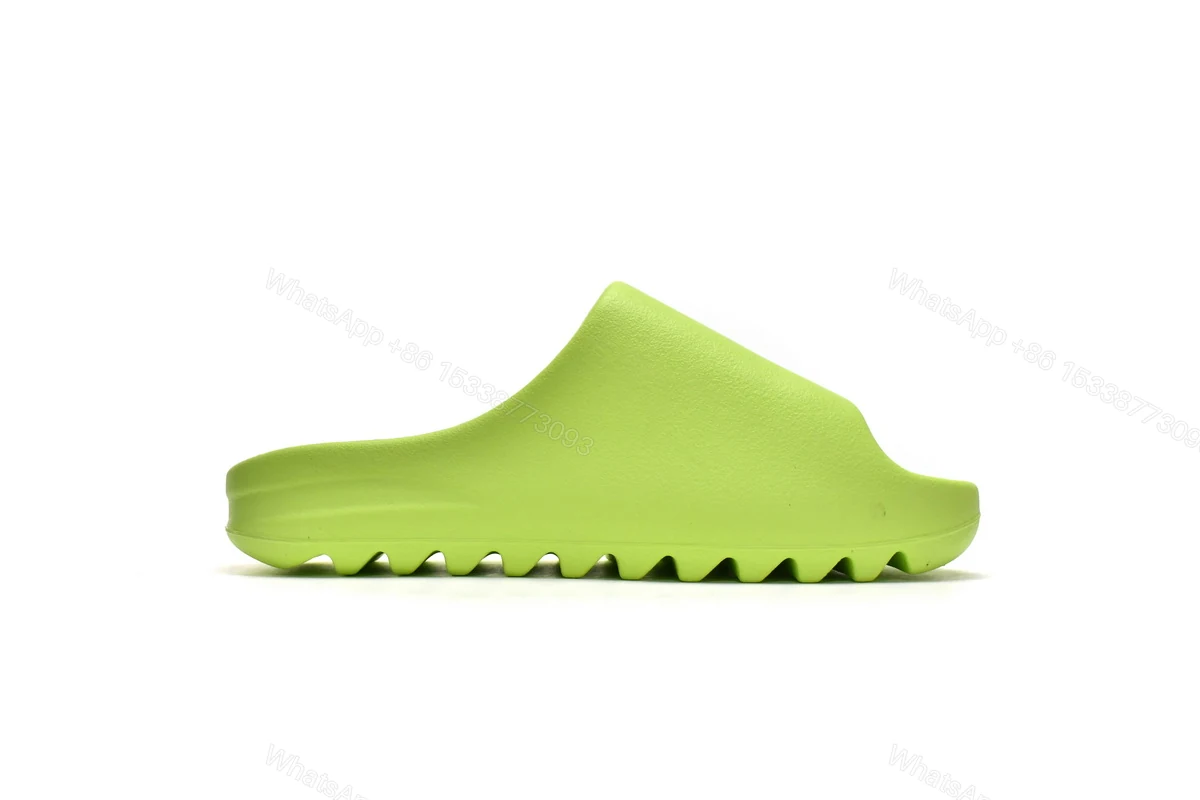View 2 of adidas Yeezy Slide Glow Green HQ6447