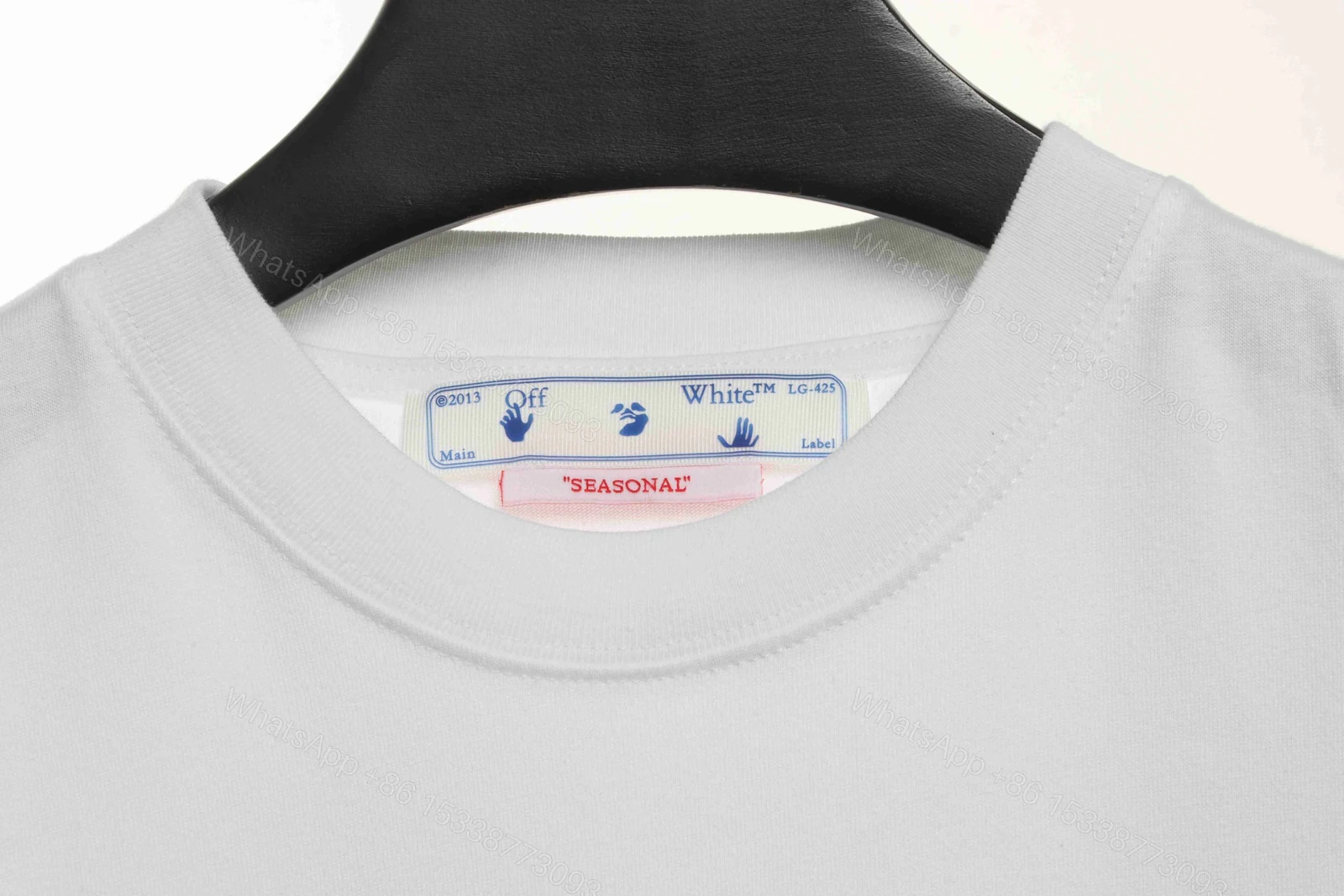 View 4 of Off-White Simple Logo White T-Shirt