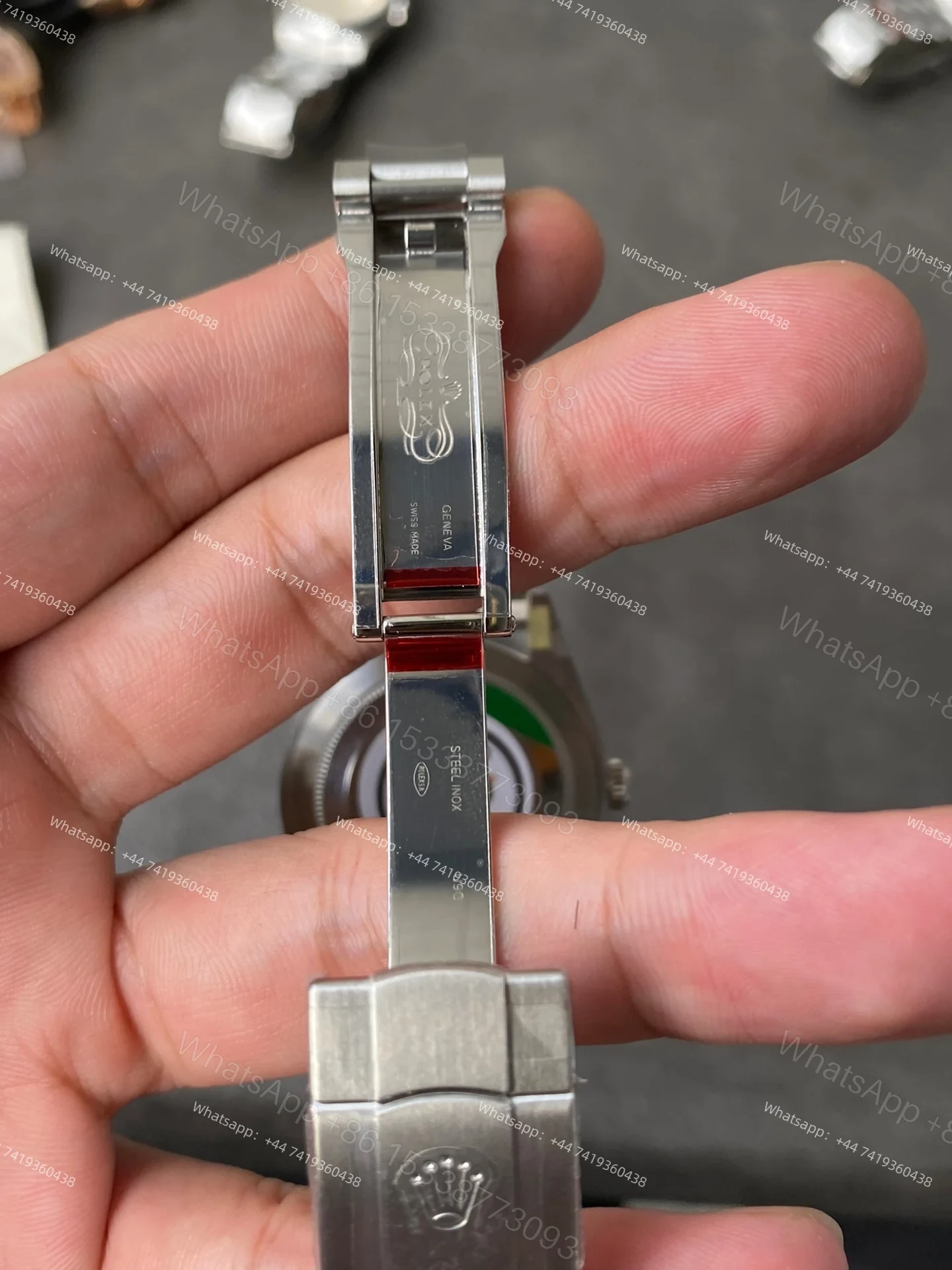 View 9 of Rolex Super Clone Oyster Perpetual M124300-0003 41mm Blue Dial 3230 Movement