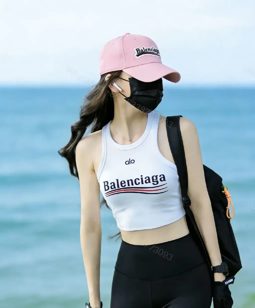 View 6 of Color Burst Cap: Premium Six-Panel, Adjustable Fitenture