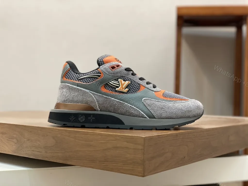 View 4 of Dynamic Streetwear Runner: Luxe LV-Inspired Comfort Sneakers