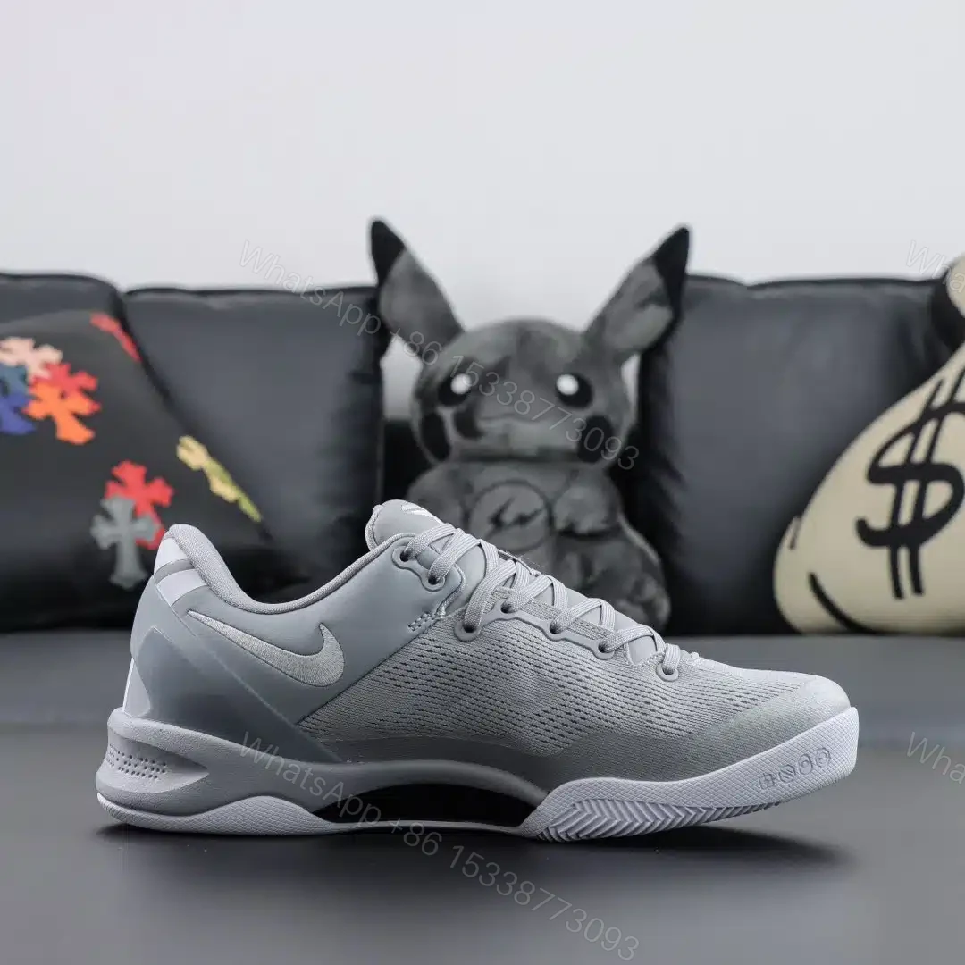 View 2 of Kobe 8 Protro “Wolf Grey” Reps
