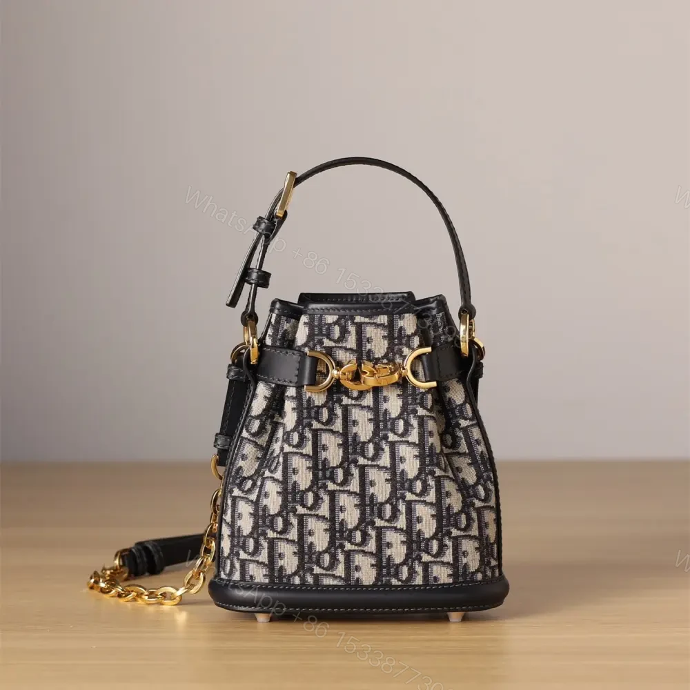 高仿Dior*Cest系列Oblique印花水桶包免檢版XS — view 1