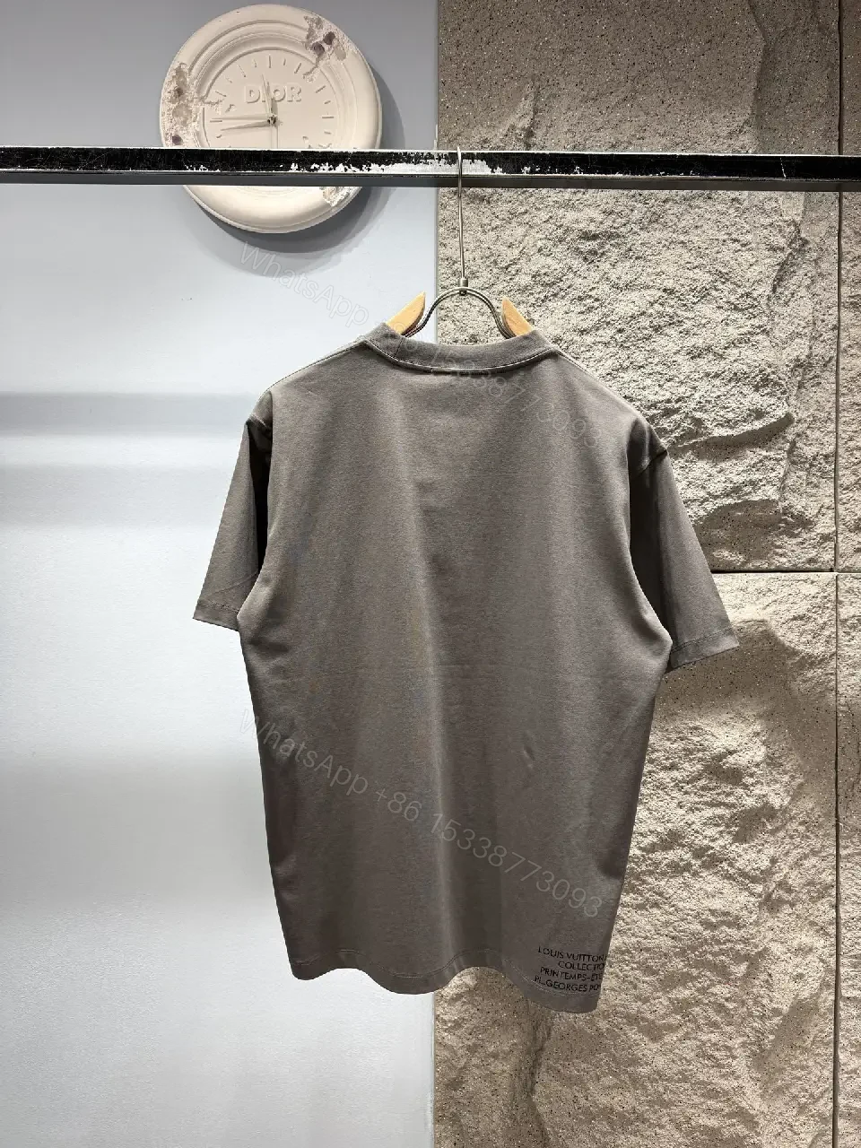 View 10 of Minimalist Luxe Graphic Tee - Relaxed Cotton Crew Neck