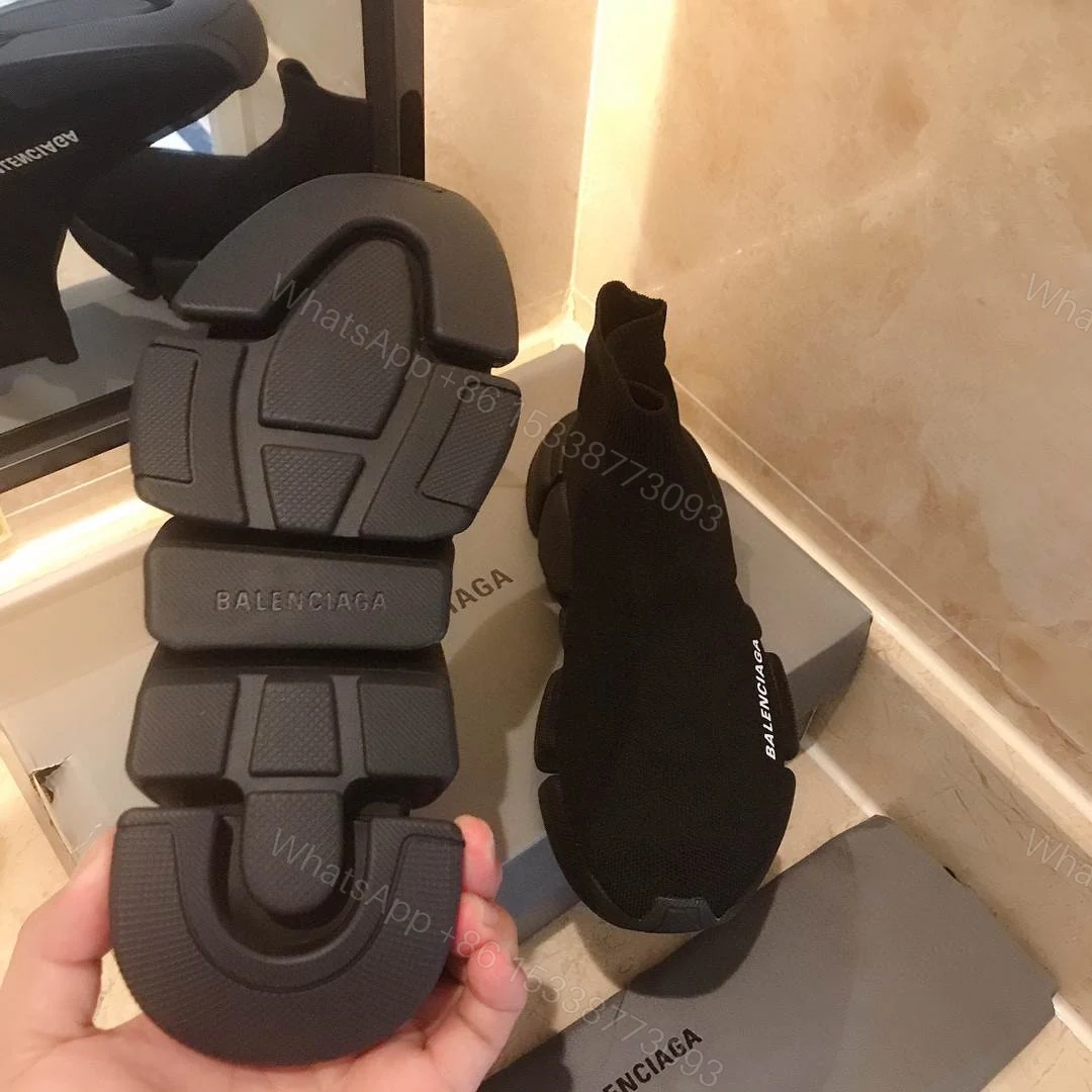 View 7 of BALENCIAGA SPEED 2020 TRAINER TRIPLE BLACK – BB52