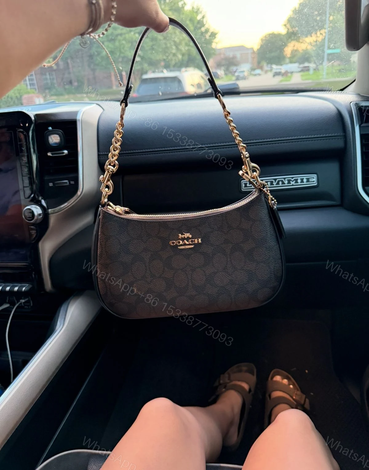 View 23 of FIRST COPY Coach Teri Shoulder Bag
