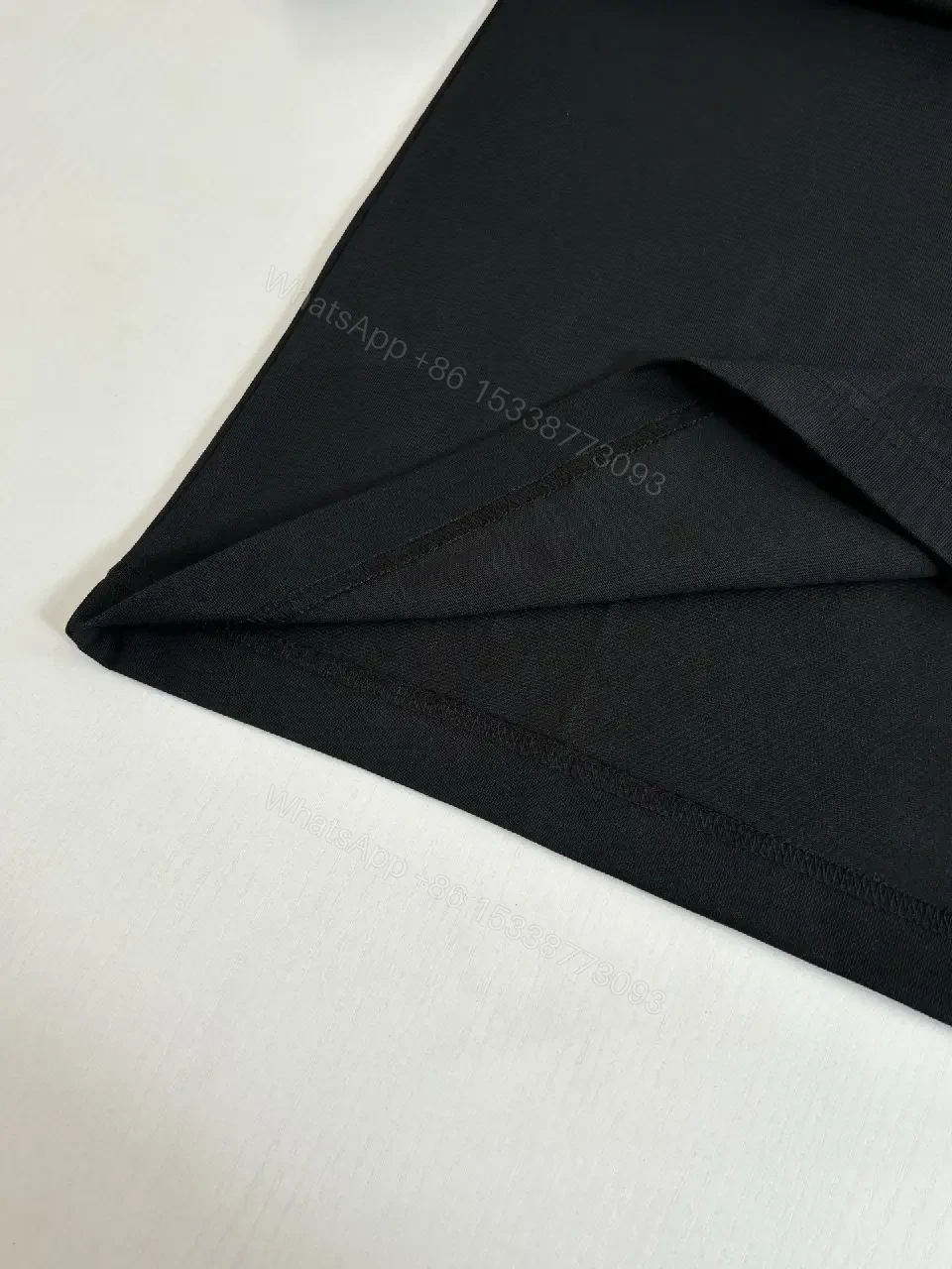 View 8 of Black Crest Graphic Tee – Premium Cotton Blend Modern Streetwear