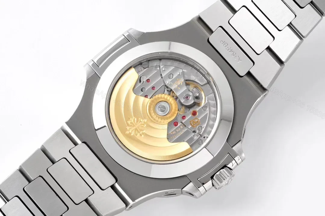 View 8 of Patek Philippe Nautilus Silver Annual Calendar