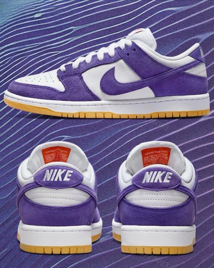 View 4 of Nike Dunk Low Court Purple First Copy Shoes | COD India