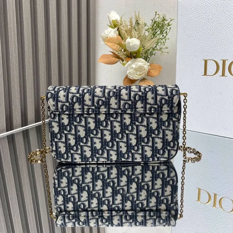 View 3 of Dior Medium Saddle Pouch with Chain