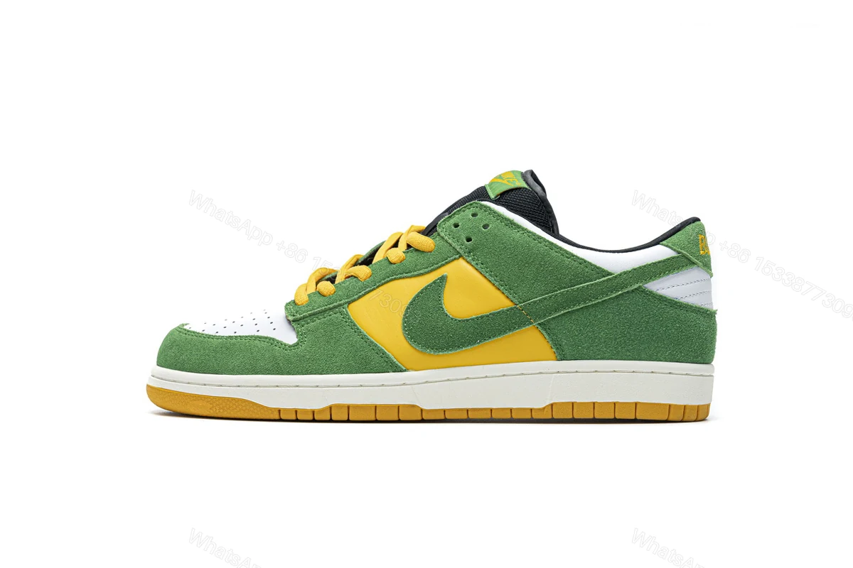 View 13 of Nike Dunk Low Green Yellow 804292-132