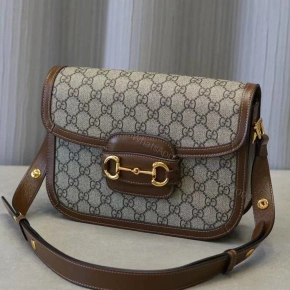 View 11 of FIRST COPY Gucci Horsebit 1955 Large Shoulder Bag