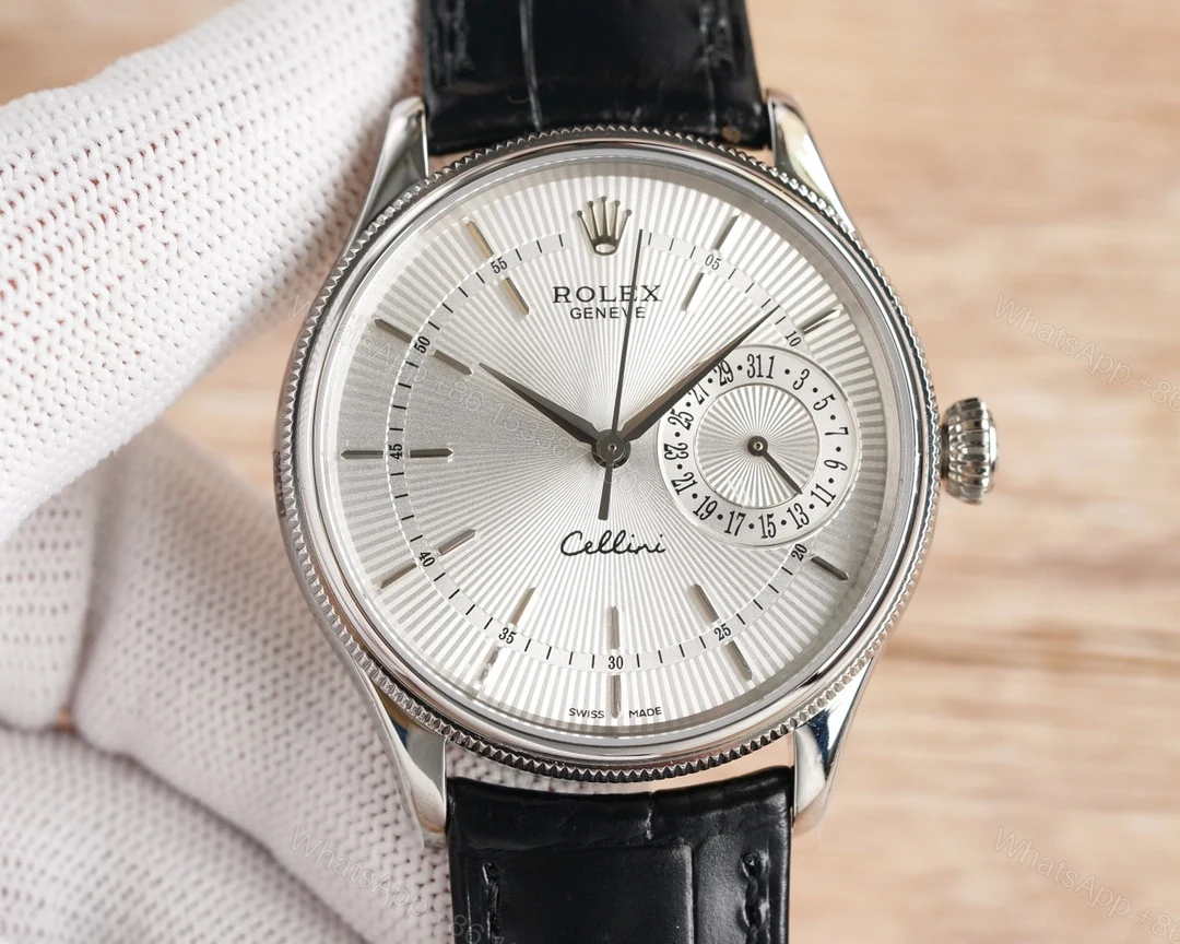 View 3 of Rolex Cellini Date White Dial And Silver 39Mm