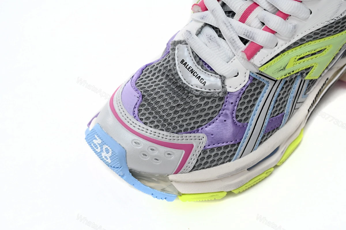 View 5 of Balenciaga Runner White Yellow Purple 677402 W3RH5 0308