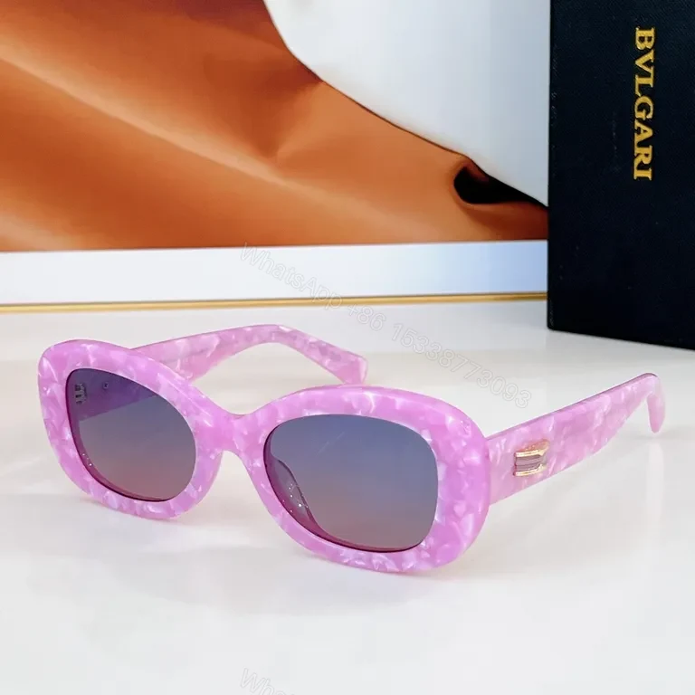 View 6 of Bold Luxe Oversized Sunglasses: Acetate, BVLGARI Detailing