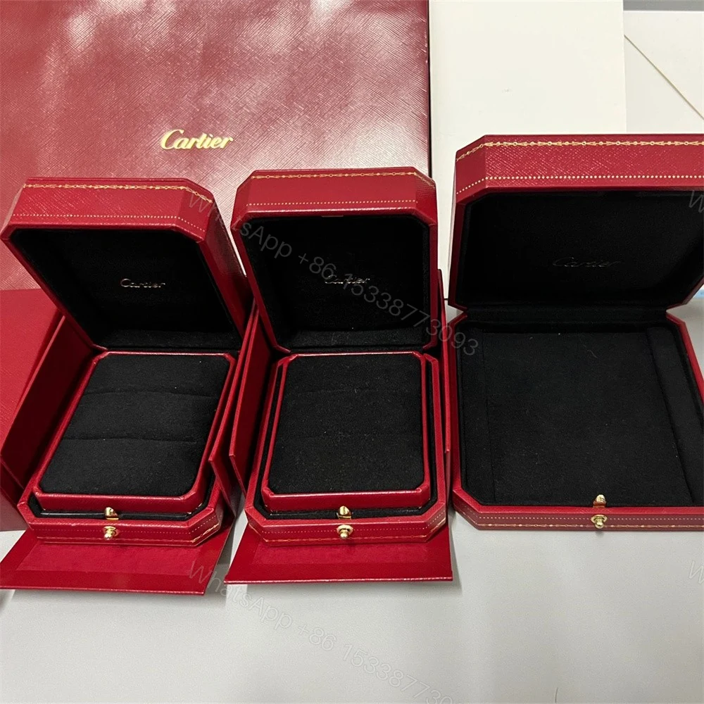 View 4 of Cartier Jewelry Box And Package Wholesale-Earrings, Bracelet, Necklace, Ring