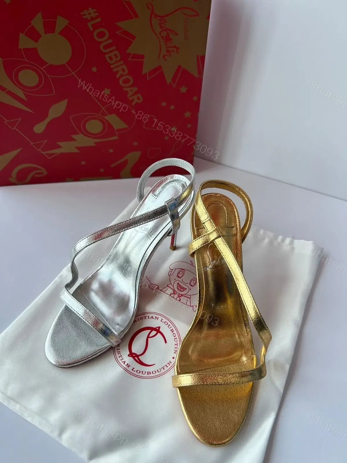 CHRISTIAN LOUBOUTIN Rosalie Slingback Sandal — view 1