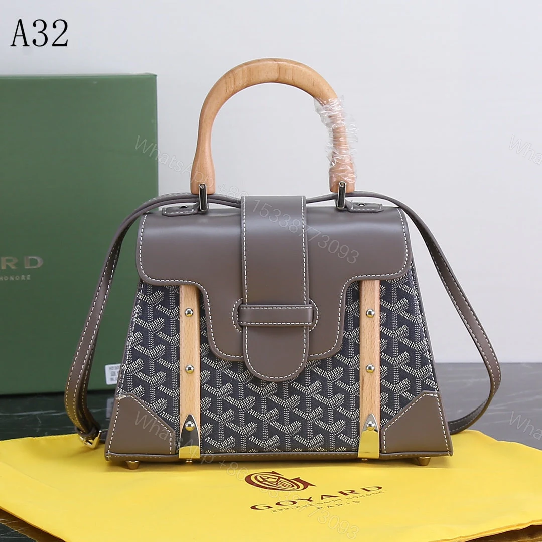 View 2 of GOYARD SAIGON PM BAG GREY 20CM