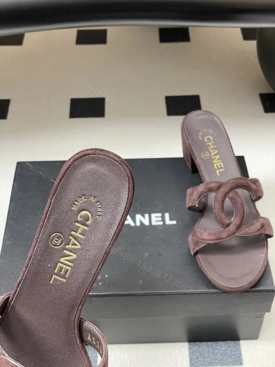 View 4 of Suede Block-Heel Sandals: Subtle Luxury, All-Day Comfort