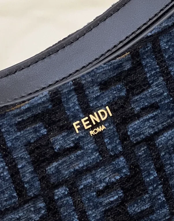 View 8 of Distinct Monogram Canvas Shoulder Bag with Signature Hardware