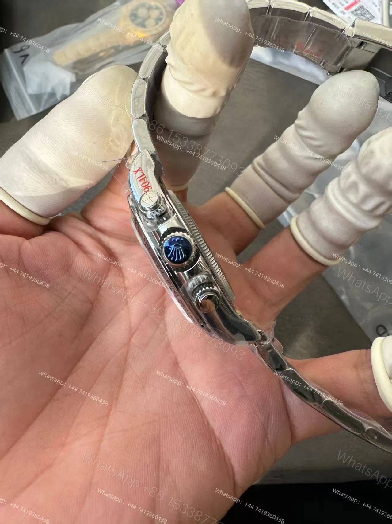 View 10 of Rolex Super Clone Daytona M126509-0005 Blue Dial 4131 Movement