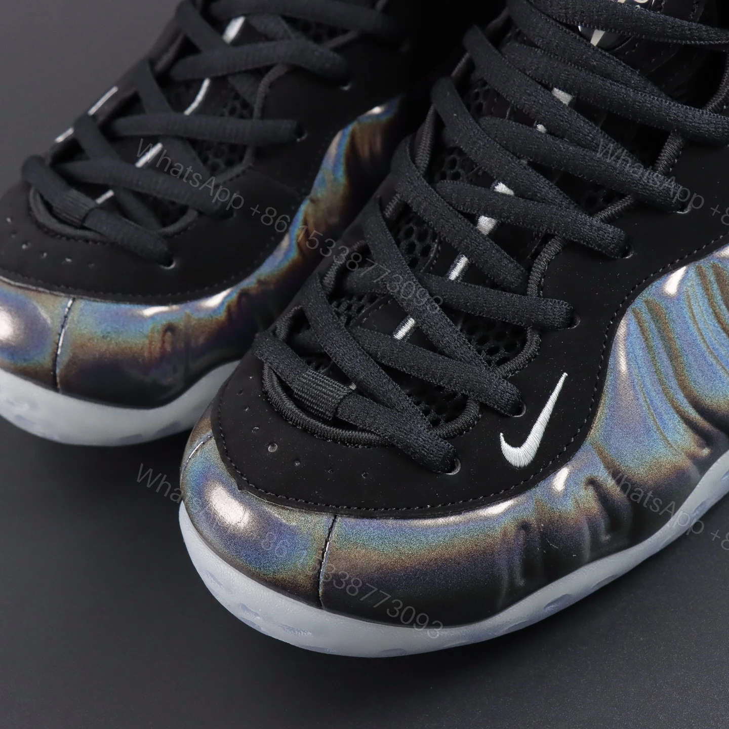 View 4 of Foamposite One “’Hologram”
