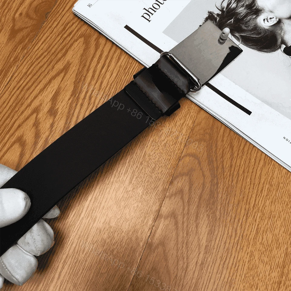 View 3 of BURBERRY BLACK MEN’S LUKE LEATHER BELT – B24