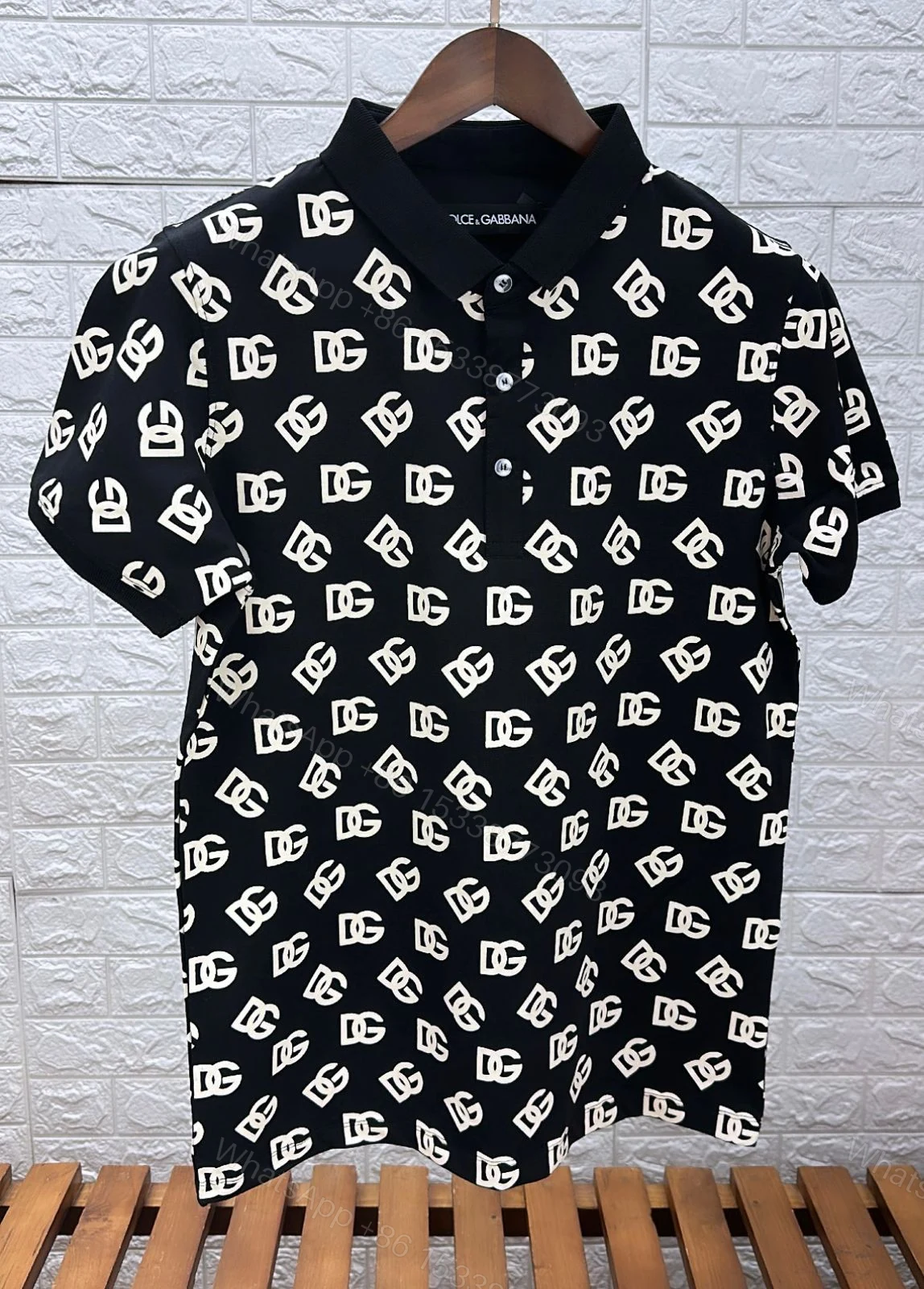 View 2 of FIRST COPY DOLCE & GABBANA LUXURY STYLE SUMMER LOOK POLO T-SHIRT