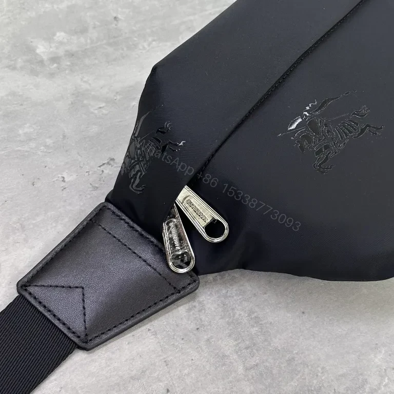 View 7 of Sleek Black Burberry Belt Bag: Luxury Everyday Utility