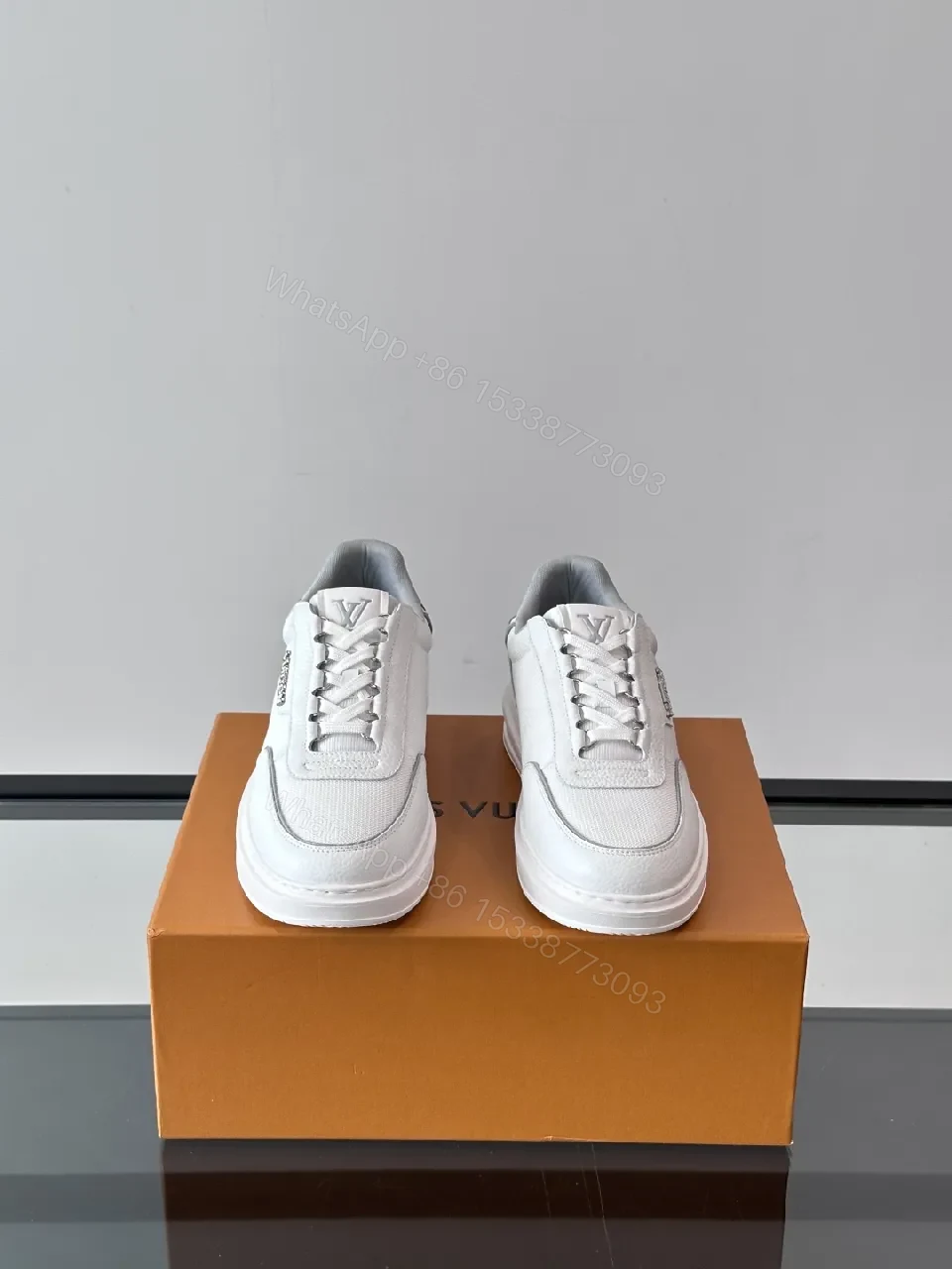 View 7 of Minimalist White Luxury Sneaker: Sculpted Comfort Footwear