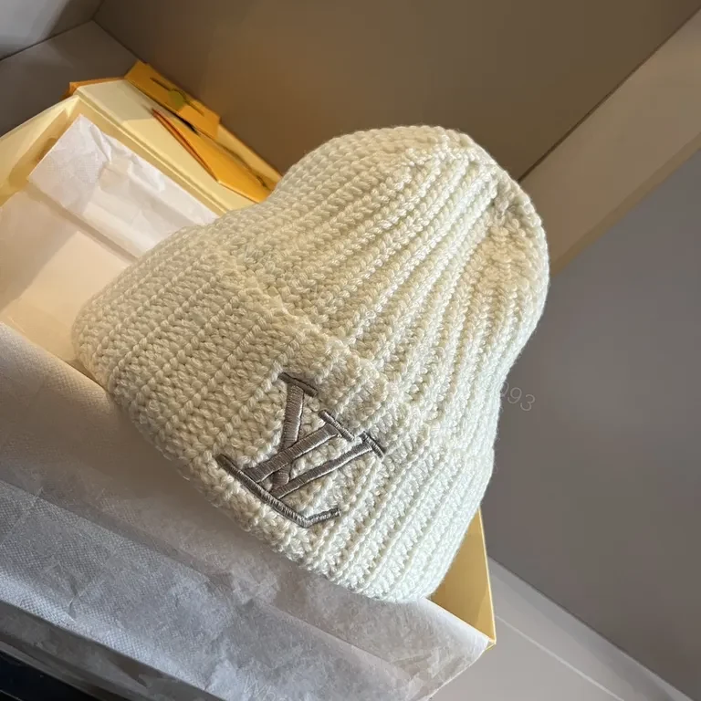 View 4 of Chunky Knit Beanie - Monogram Luxe, Everyday Comfort, Unisex Headwear