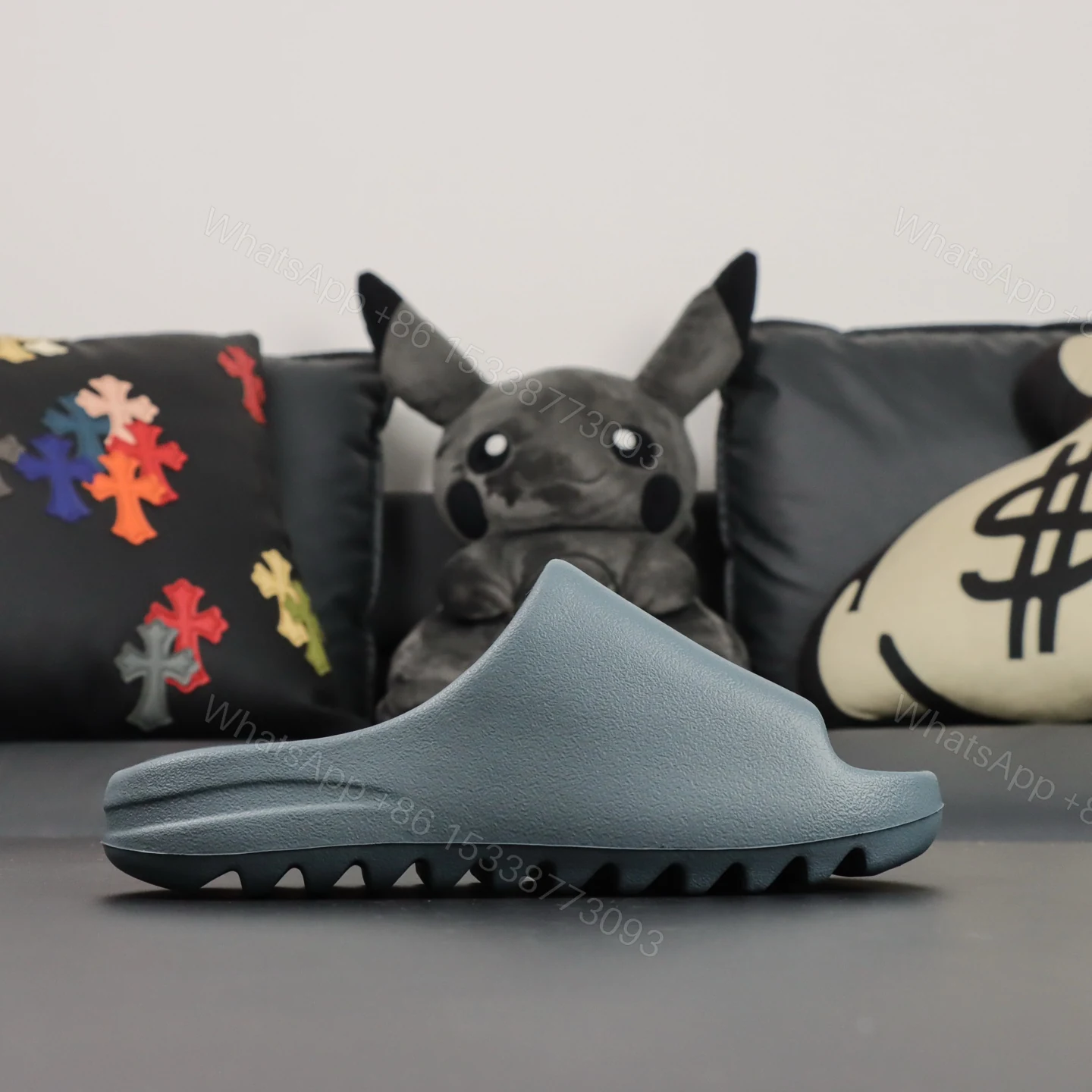 View 2 of Yeezy Slide Slate Marine Reps