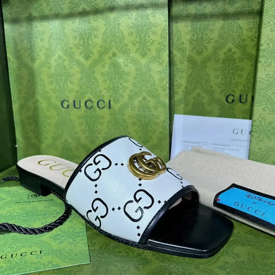 View 3 of Gucci GG Slide Sandals