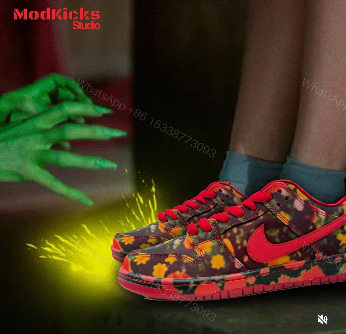 View 12 of First Copy Nike SB Dunk Low Wizard of Oz – Premium Imported Skate Sneakers