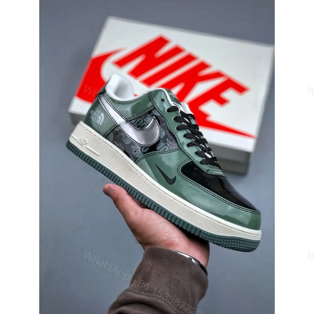 Nike Air Force 1 Custom x The North Face First Copy Shoes — Men's | COD India — view 1