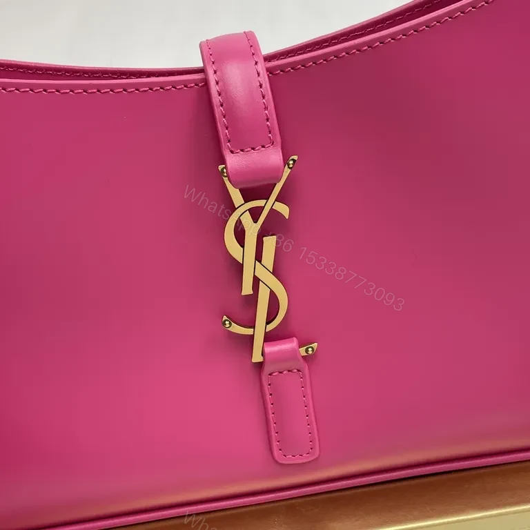 View 7 of Magenta Leatherette Saddlebag: Luxe, Compact, Allâ€‘Day Versatility