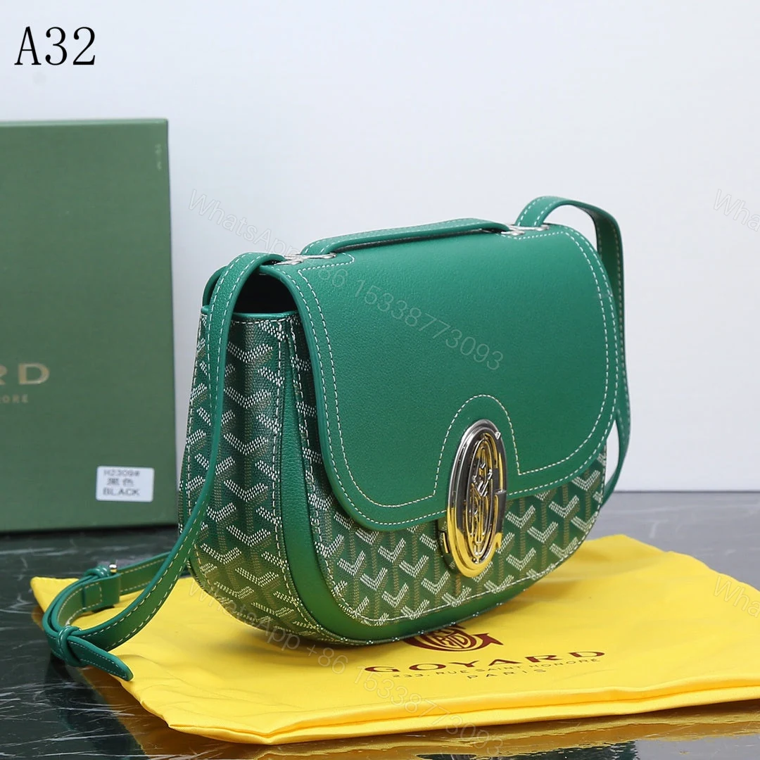 View 7 of GOYARD SEAL CLASP THE 233 BAG GREEN 25CM