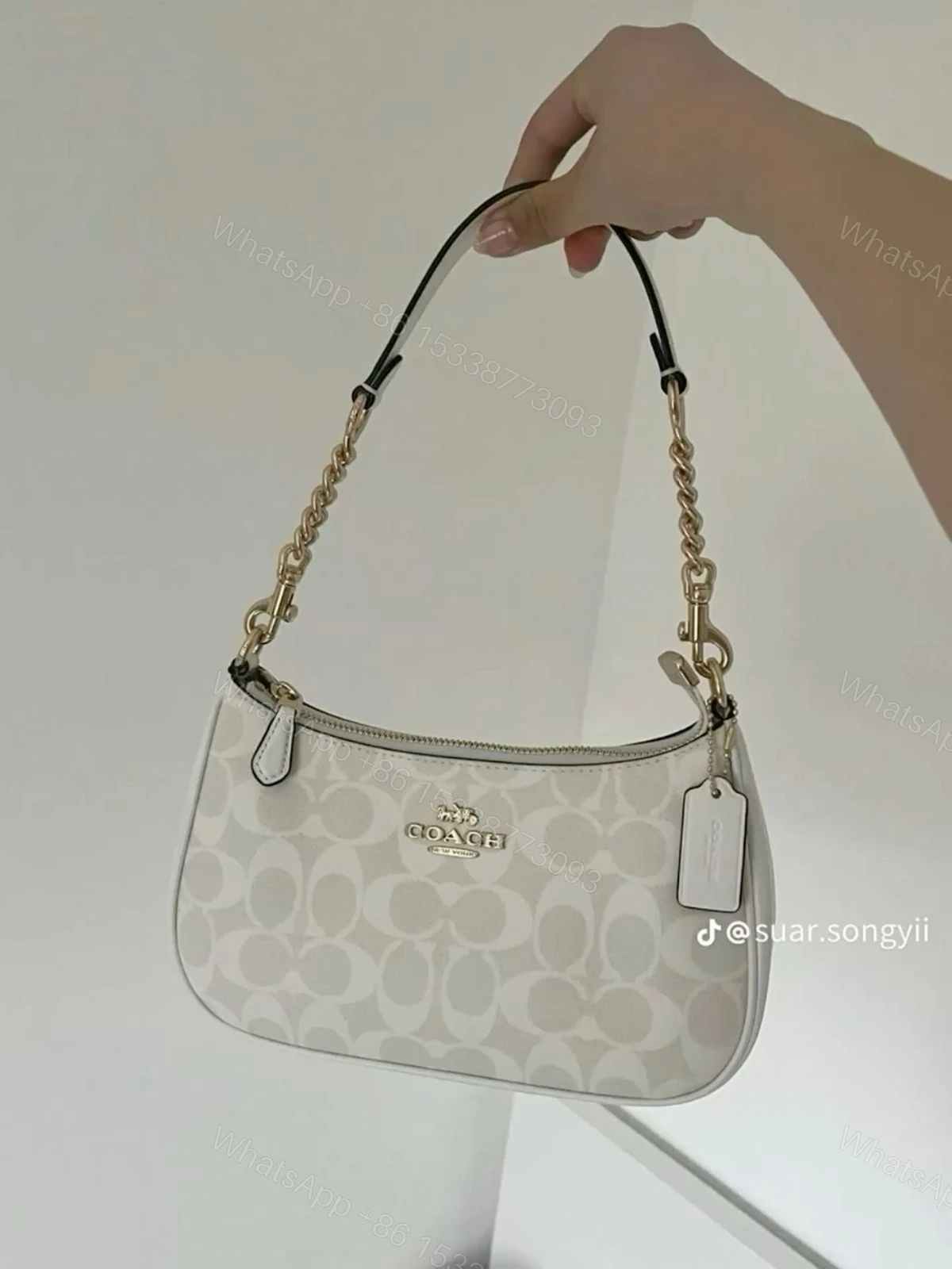 View 3 of FIRST COPY Coach Teri Shoulder Bag
