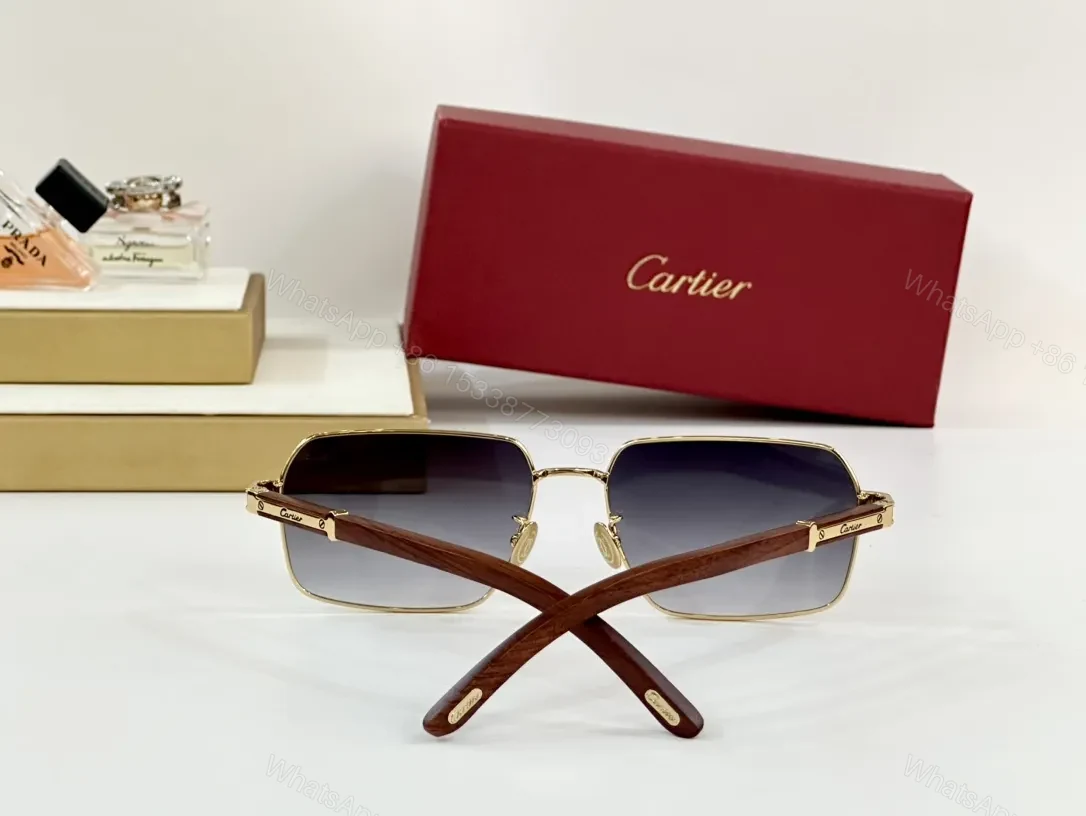 View 3 of Gold-tone Frame Aviators: Leather Temples Sunglasses