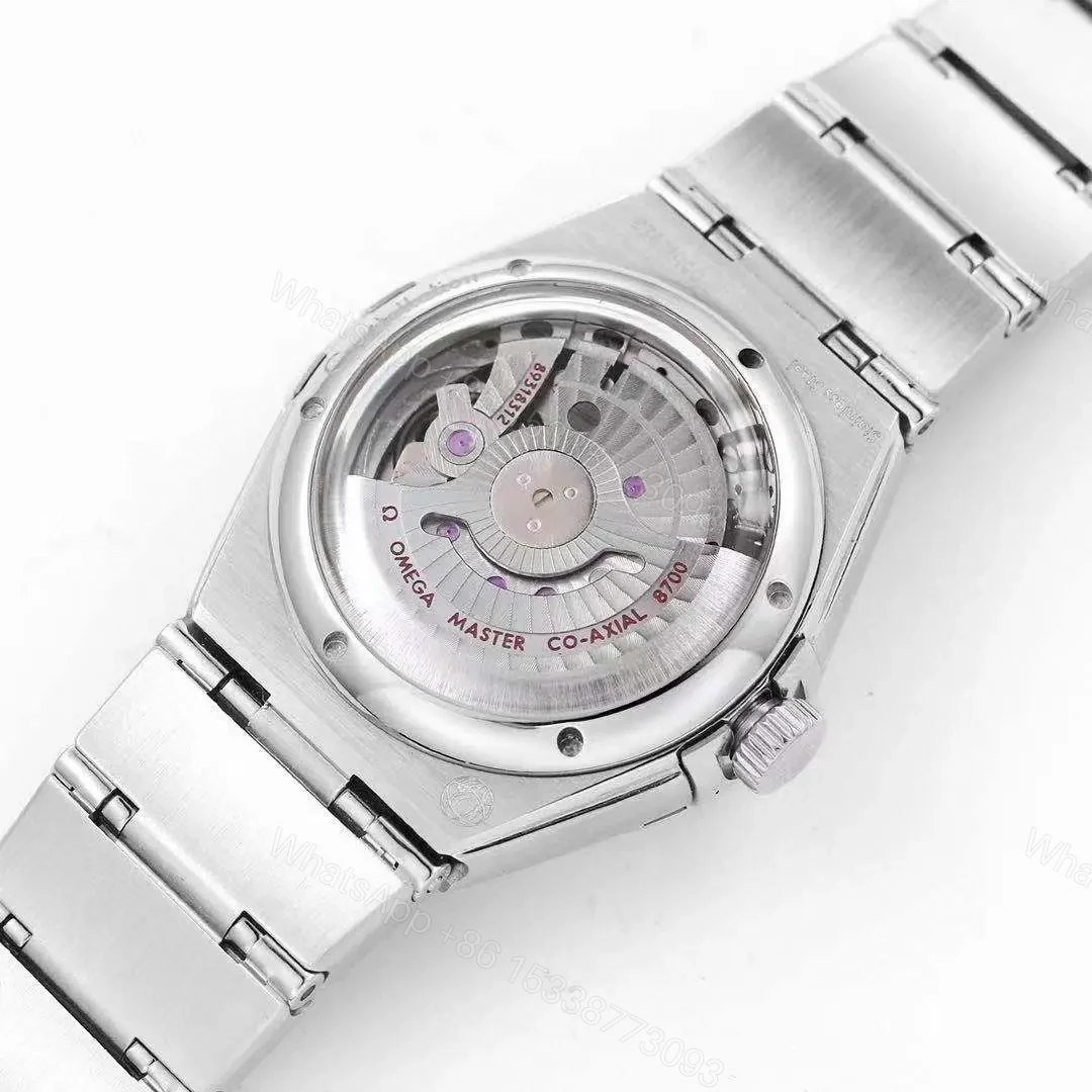View 9 of Omega Constellation 29mm Women’s Watch V6 Version Silver Stainless Steel White Dial Sapphire Crystal 2023 Market Highest Edition