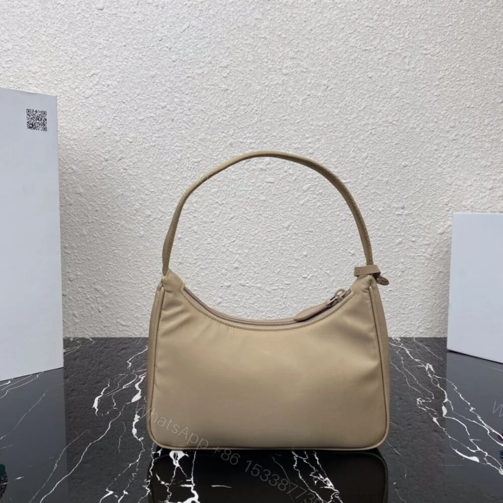View 8 of Prada Re Nylon Re Edition 2000 Mini Bag Nude 23Cm 1NE515 RDH0 F0F24