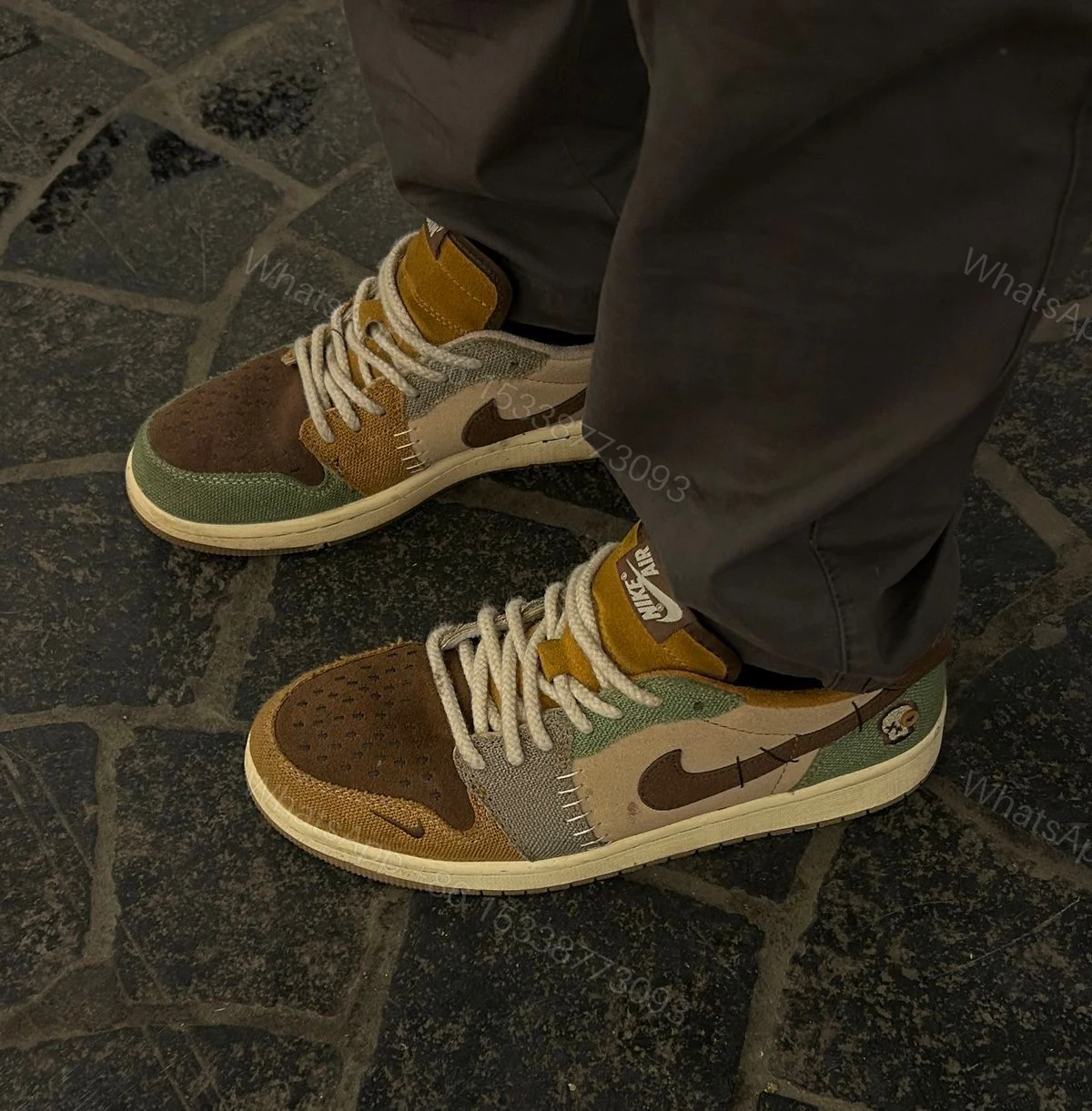View 7 of Air Jordan 1 Retro Voodoo Zion First Copy Shoes | COD India