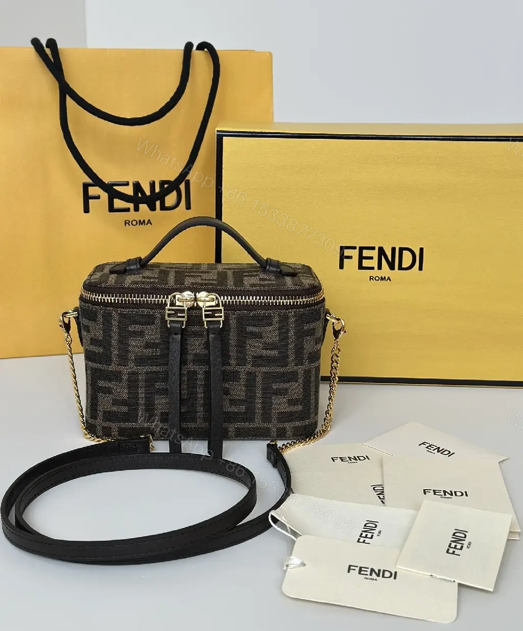 Dark Monogram Quilt Mini Bag: Structured Luxe, All-Day Confidence — view 1