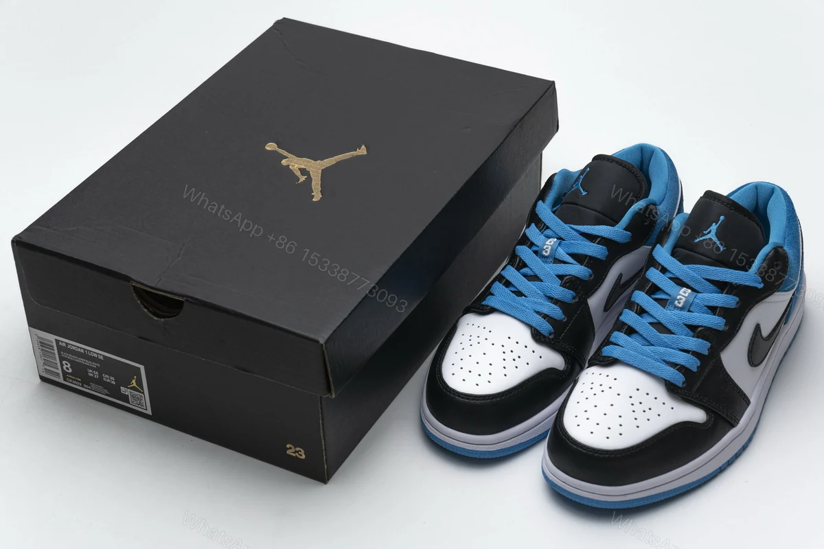 Air Jordan 1 Low Laser Blue CK3022-004 — view 2