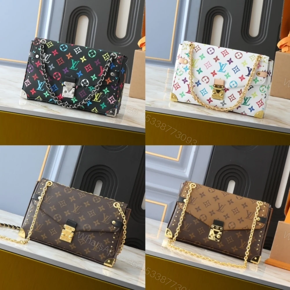 View 3 of LOUIS VUITTON TRUNKIE BAG COATED CANVAS BROWN 27CM M14526