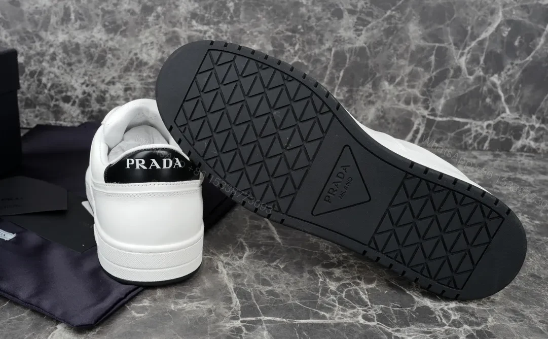 View 6 of White Leather Minimalist Sneakers, Luxury Sport-Luxe, Durable Comfort