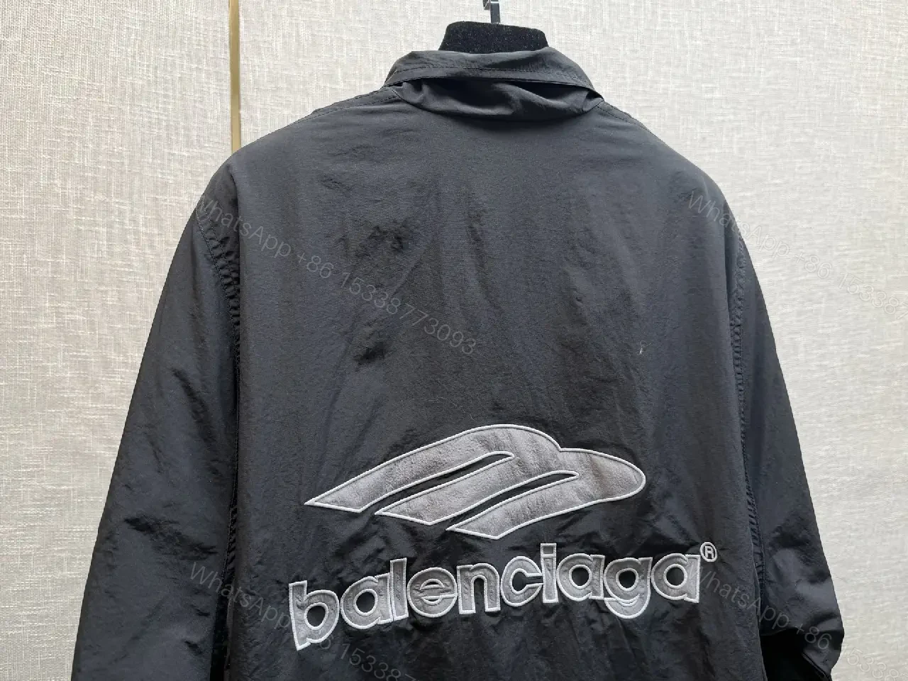 View 7 of Bold + Nylon + Windbreaker + Logo Texture + Windbreaker